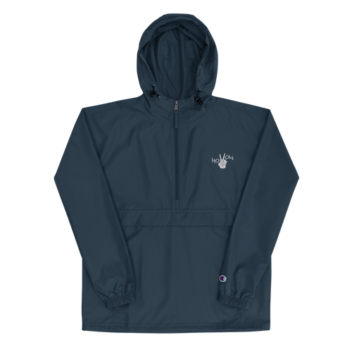 Embroidered Champion Packable Jacket - HOLLOW Lifestyle