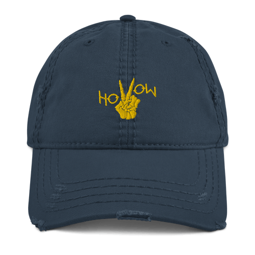 2HOLLOW Distressed Dad Hat - HOLLOW Lifestyle