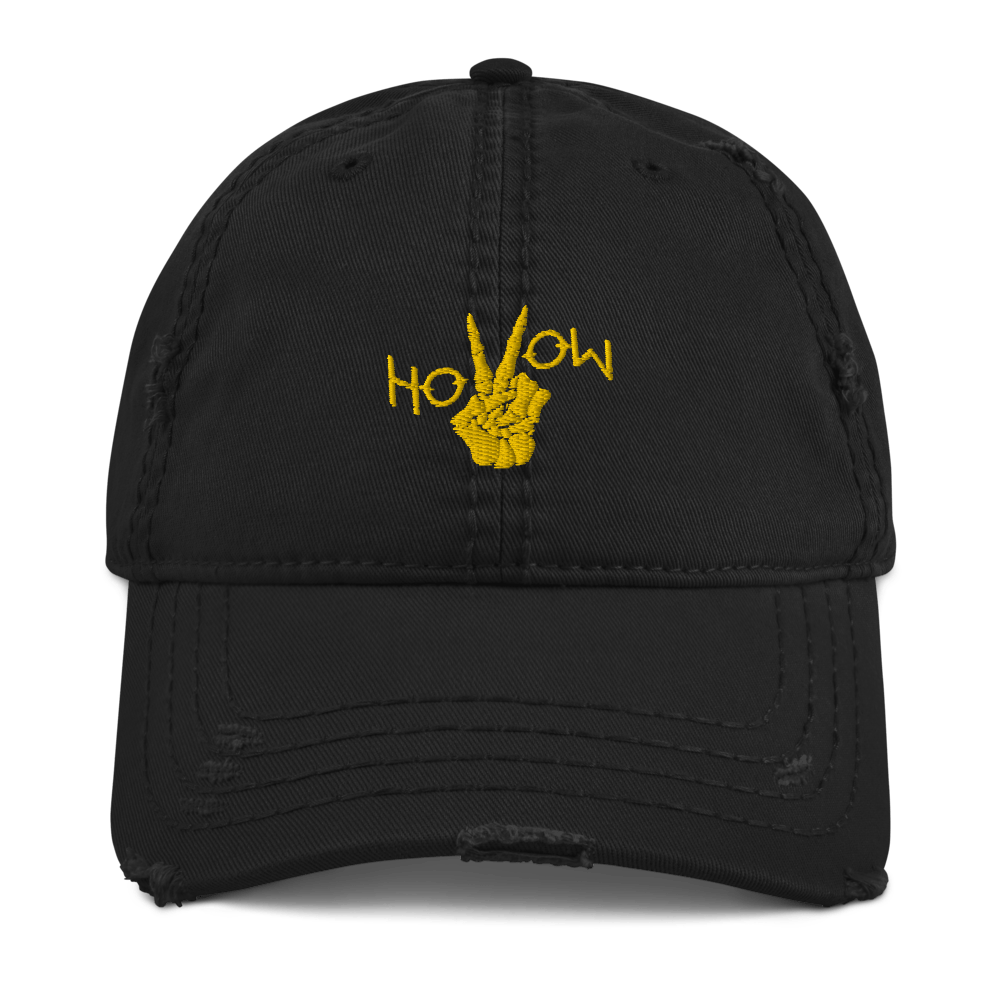 2HOLLOW Distressed Dad Hat - HOLLOW Lifestyle
